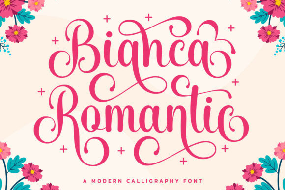 Bianca Romantic Font: Crafting Elegant Modern Branding