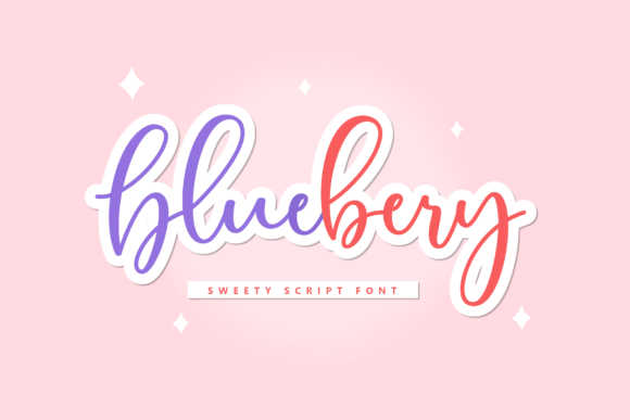 Bluebery Font: A Sweet Script for Modern Designers