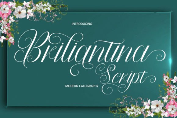 Briliantina Script: A Modern Font for Elegant Projects