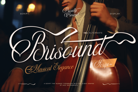 Brisound: Capturing the Rhythm of Jazz in Typography