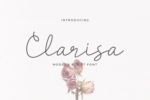 Clarisa Script: Infusing Bold Personality into Modern Design