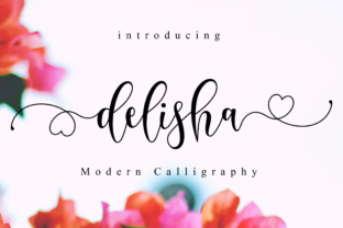Delisha Script: Crafting Elegance in Your Designs
