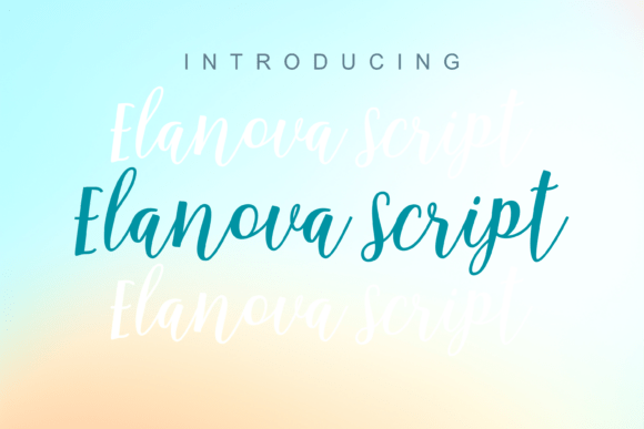 Elanova Script: Crafting Timeless Elegance in Modern Design