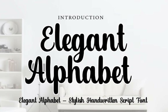 Elegant Alphabet: A Modern Boutique Script Font