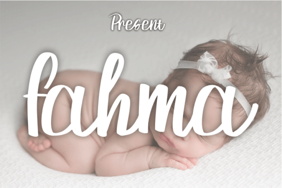 Fahma: Crafting Modern Elegance with a Script Typeface