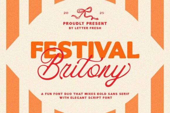 Festival Britony Duo: A Font for Authentic Brand Stories