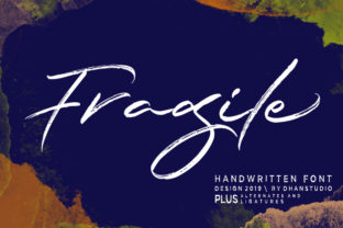 Fragile Script: The Handmade Font for Authentic Design