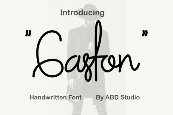 Gaston: The Stylish Script Font for Modern Creators