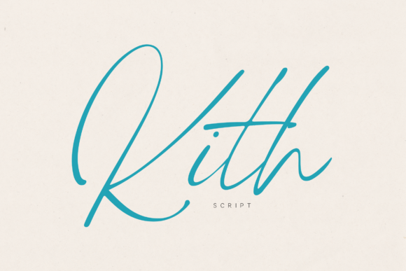 Kith: A Modern Script Font for Authentic Branding