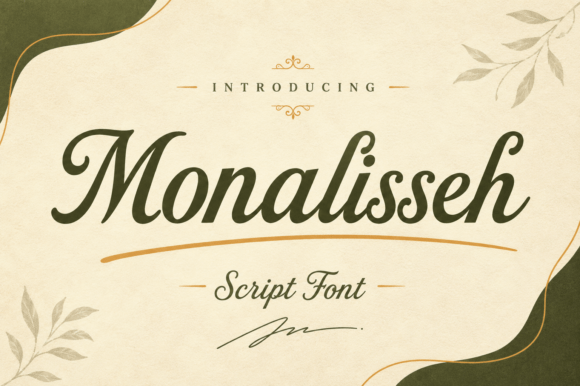 Monalisseh: A Modern Script with Timeless Elegance