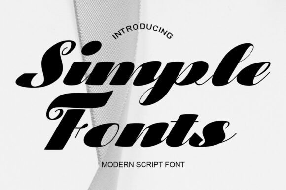 Simple Fonts: Your New Go-To for Elegant, Modern Design