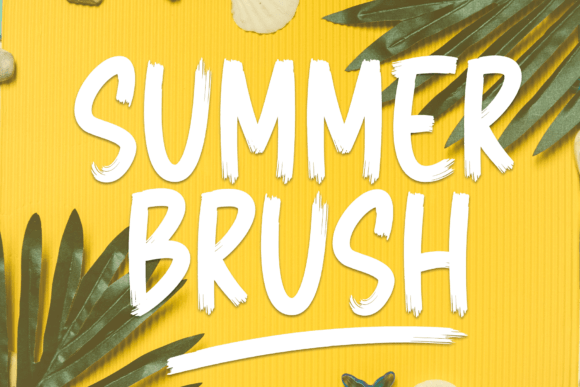 Summer Brush: An Elegant Script for Modern Design