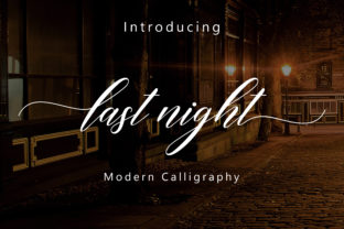 The Elegance of Handwritten Charm: A Designer's Guide to Last Night Script