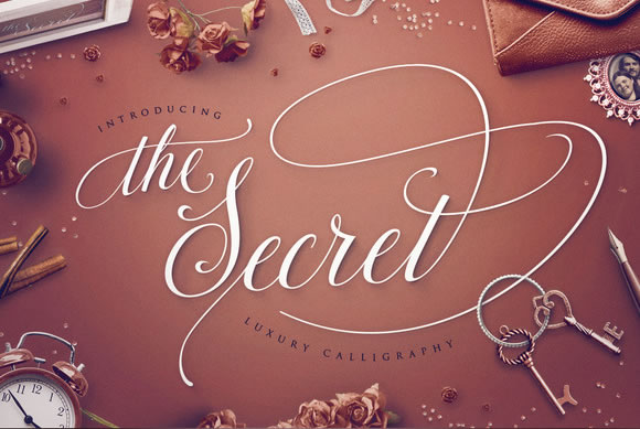 Unveiling The Secret: A Calligraphy Font for Modern Brands