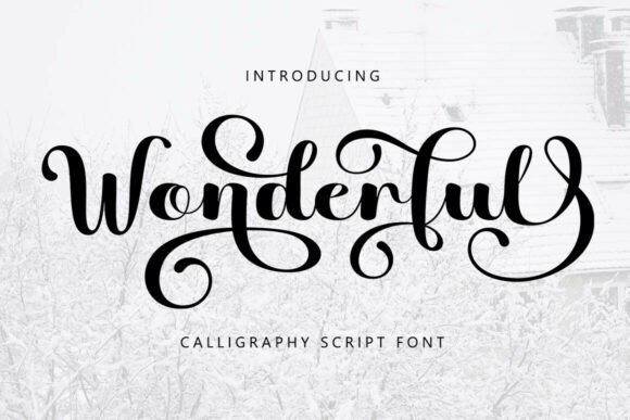 Wonderful Script Font: Elegance for Creative Projects